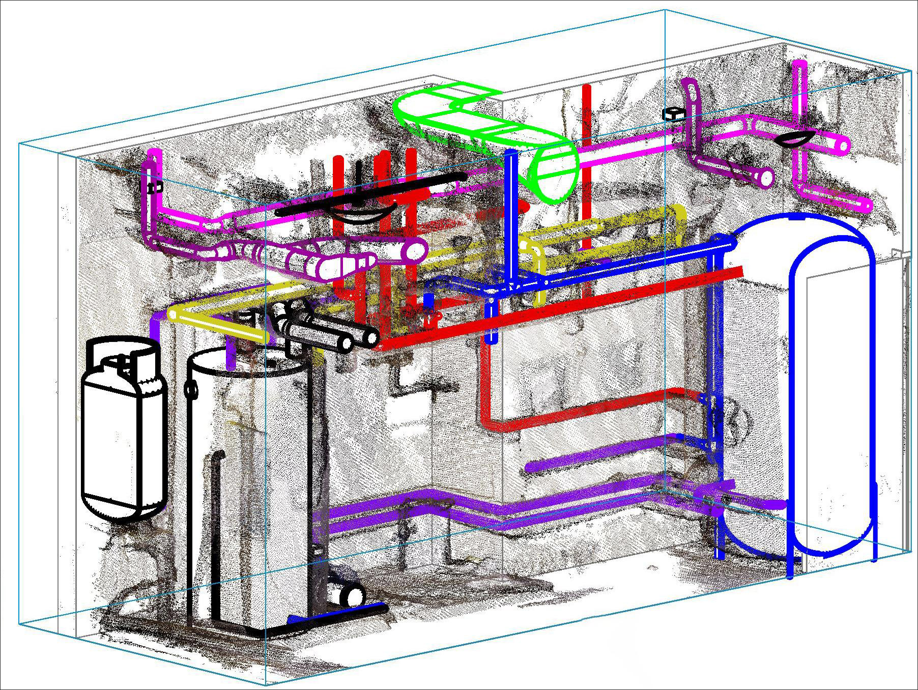 3D Laser Scan Data MEP